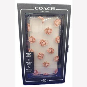 Coach Case for iPhone 11 Pro Max 6.5"- Pink Roses